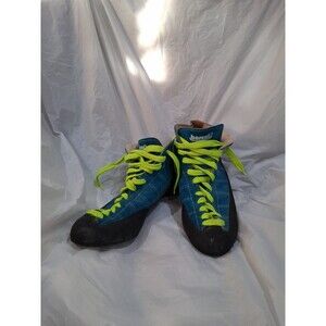 Boreal Rock Climbing Shoes Mens 9/ Women’s 10.5 US Green Blue  Bouldering